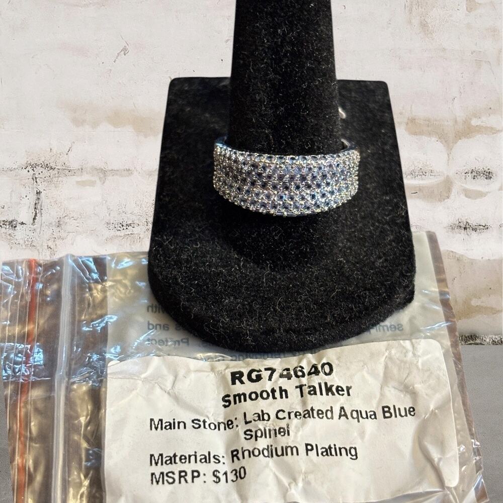 Bomb Party $130 "Smooth Talker" Ring Size 9 NWT